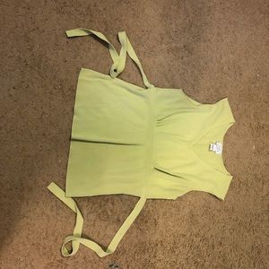 green loft, size large, sleeveless top